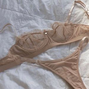 Gooseberry Intimates Venice Set in Nude